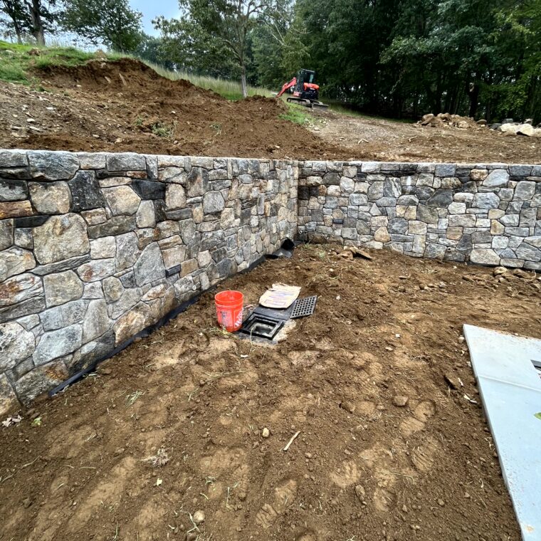 Retaining walls & stonework