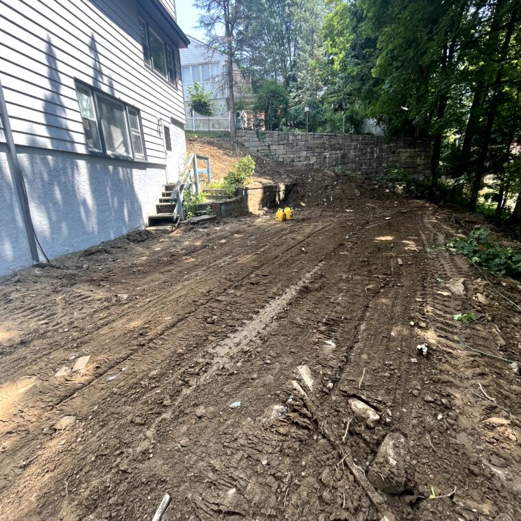 Yard Leveling & Redesign