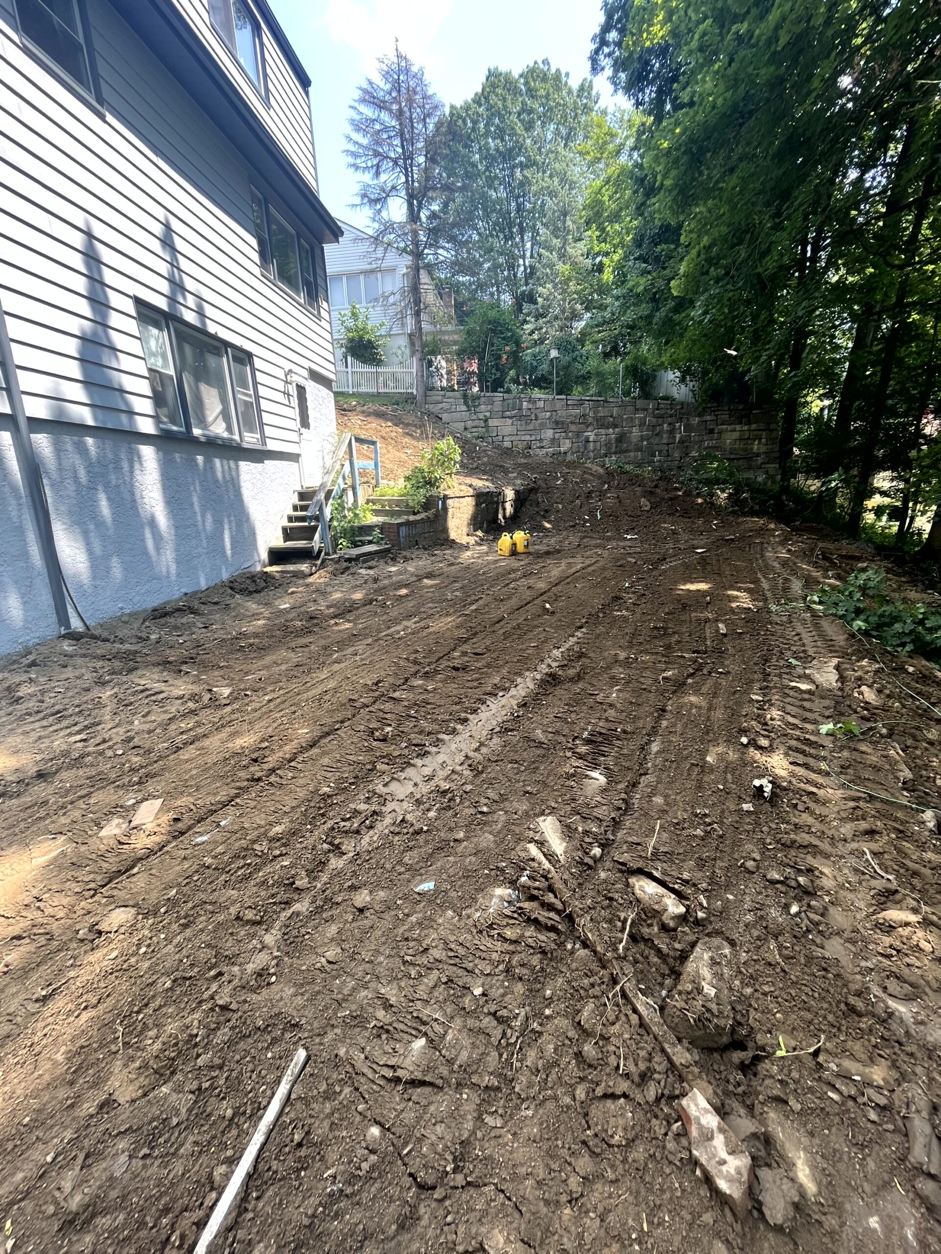 Yard Leveling & Redesign
